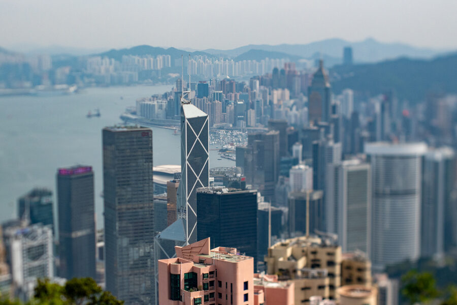 Victoria Peak Tilt-shift photo 2